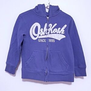 OshKosh B'gosh Purple Zip-Up Hoodie